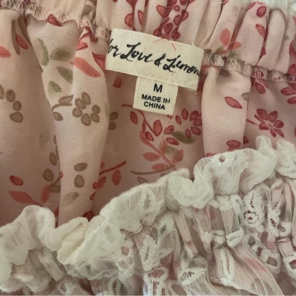 For Love & Lemons Mini Skirt - Picture 2 of 2